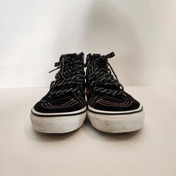 VANS Sk8-Hi 46 MTE Paracord Canteen Black Pink Suede Leather Color Block Unisex - Picture 4 of 10